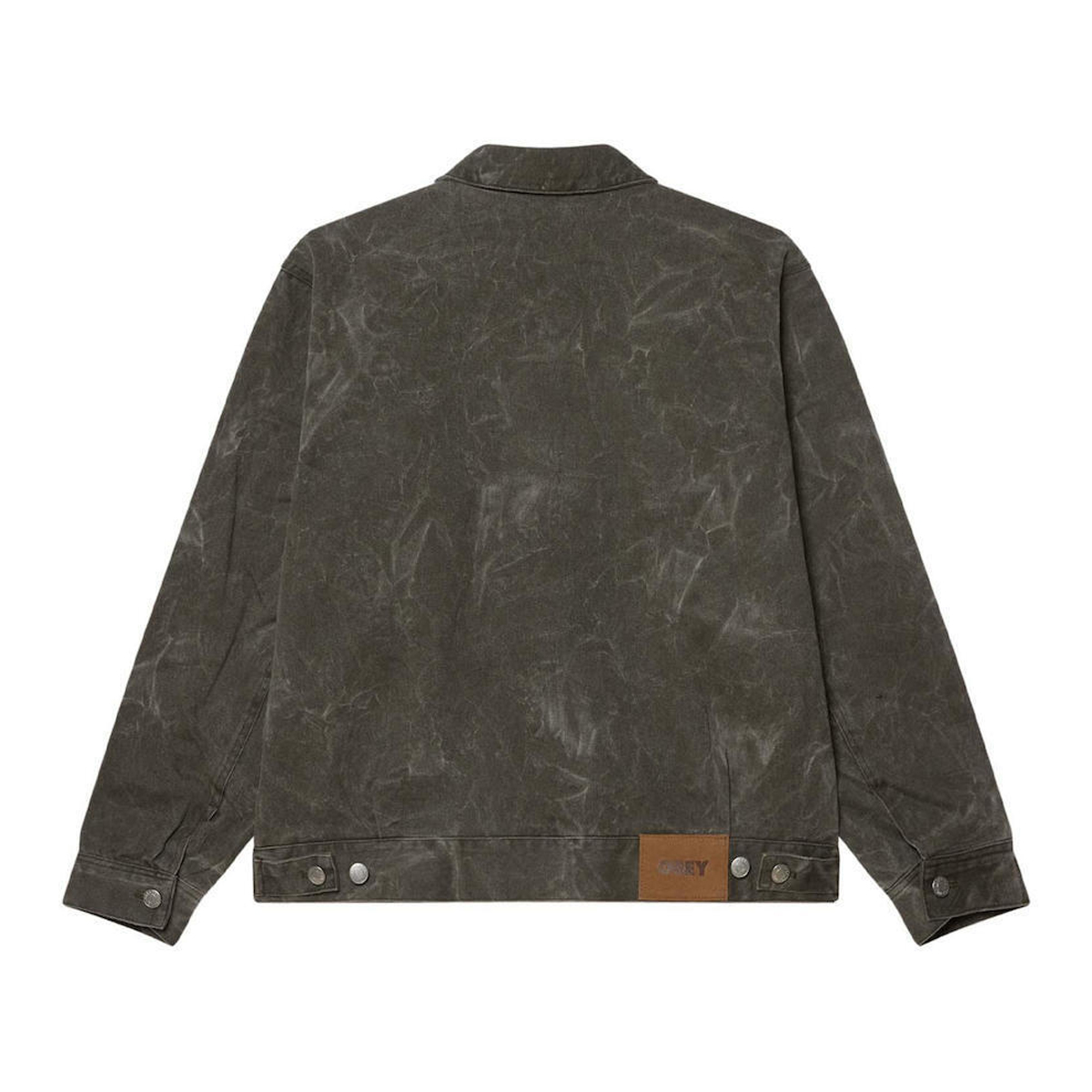 OBEY Workman Zip Jacket Ανδρικό Μπουφάν Τζιν - 2
